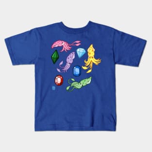 Gem Squids Kids T-Shirt